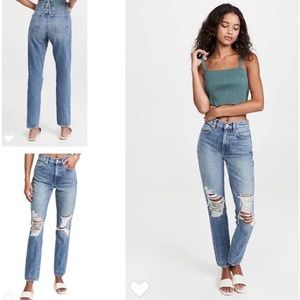 SLVRLAKE Roxy High Rise Jean In‎ After The Storm 23 NWT!